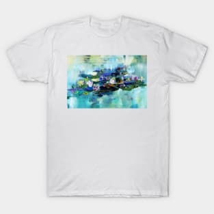 Lily Pond - morning - close up 1 T-Shirt